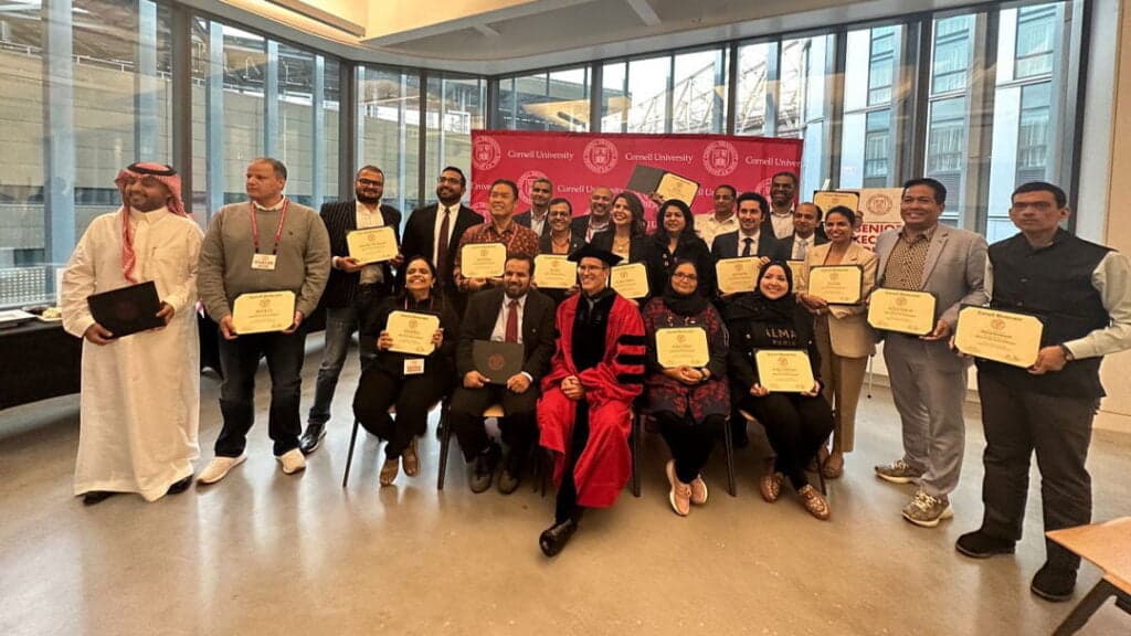 Graduation Ceremony at the Cornell campus, New York