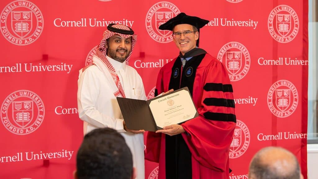 Graduation Ceremony at the Cornell campus, New York